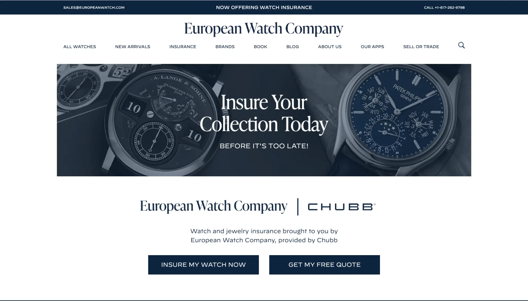 System diagrams of EWC's insurance platform